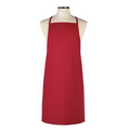 Red Long Bib Apron